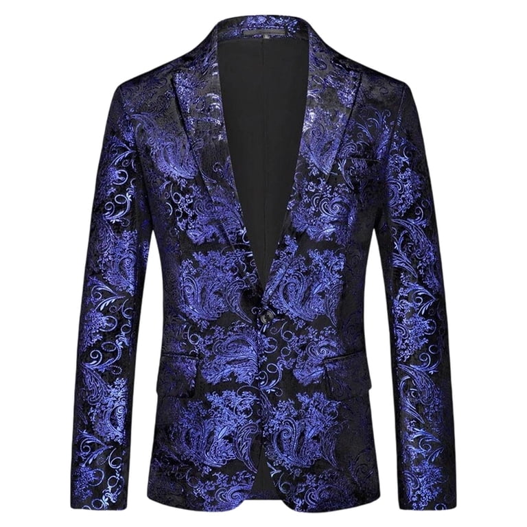 slim fit dress slacks Unique21 Blazer Dress, Luxe Stain Breasted Purple Blazer Dress 6 main image 0