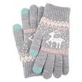 thumbnail image 1 of FAWUUDO Winter Gloves for Women, Womens Touch Screen Warm Lining Stretchy Thermal Knitted Gloves for Cold Weather, 1 of 3