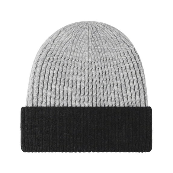 FAWUUDO Winter Hats for Men Women Fleece Lined Knit Beanie Warm Soft Stocking Cap for Cold Weather Outdoor