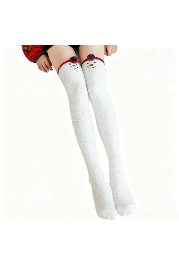 Women Fleece Lined Thigh High Sock over Knee Cable Knit Boot Sock Extra Long Winter Warm Thermal Stocking Leg Warmer