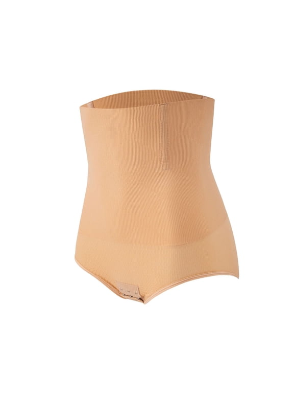Women's High Waisted Shapewear Shorts Anti-Chafing Safety Short Tummy Control Shapewear Underwear Butt Lifter Boyshorts for Under Dresses Khaki