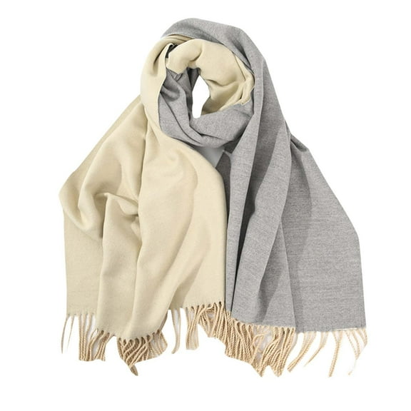 FAWUUDO Women's Striped Shawl Wraps Tie Front Knitted Triangle Shawls Scarf Cardigan Fall Winter Trendy Poncho Wrap Cape