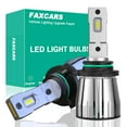 thumbnail image 1 of FAXCARS 9006 9006XS HB4 HB4A LED Headlight Bulbs Low Beam Fog Light Conversion Kits 6000K White High Brightness Replacement Halogen Plug and Play Waterproof IP68 50000 Hours, 2-Pack, 1 of 5