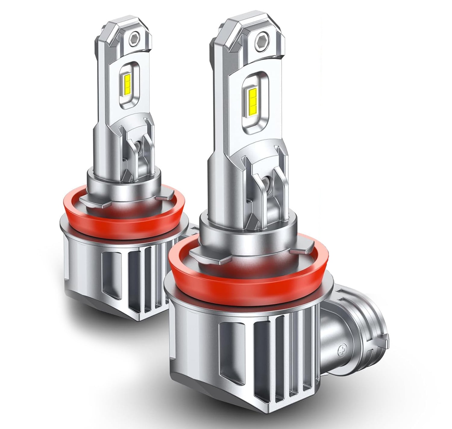 FAXCARS H11 LED Fog Bulbs for Ford Ranger XL 2024 2025, 6500K White 12V ...