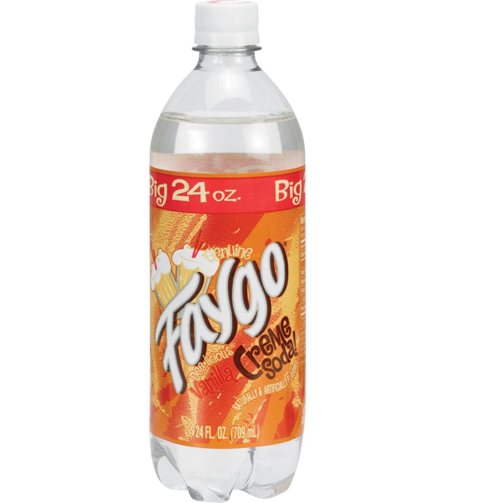 FAYGO 24 OZ. CREME SODA 24 COUNT