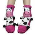 thumbnail image 1 of FAZVAOO Christmas Socks 3d Cartoon Non Slip Wool Thickened Winter Floor Socks, 1 of 1