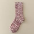 thumbnail image 1 of FAZVAOO Fuzzy Socks for Women Crew Fleece Warm Sleep Socks Red, 1 of 3