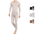 thumbnail image 1 of FAZVAOO Men's Long Johns Set Thermal Base Layer Top and Bottom for Cold Weather, 1 of 9
