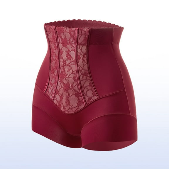 FAZVAOO Shapewear for Women Tummy Control Butt Lifter High Waist Lace Postpartum Underwear Bottoms Boxer