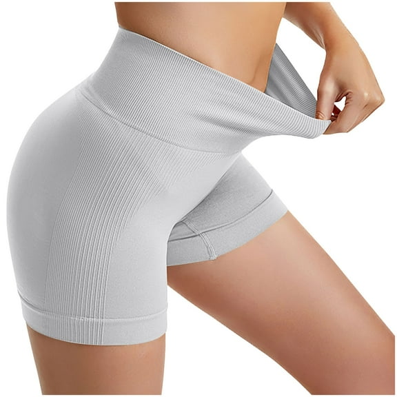 FAZVAOO Shapewear for Women Tummy Control Butt Lifter High Waist Tight Athletic Running Yoga Fitness Underwear Bottoms