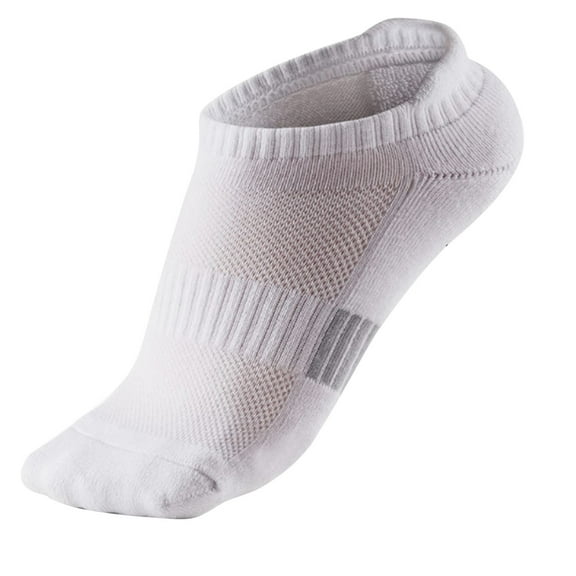 FAZVAOO Socks for Women Cotton Ankle Thick Warm Athletic Outdoor Socks White