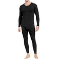 thumbnail image 1 of FAZVAOO Thermal Underwear for Men Set Long Johns Crew Neck Warm Base Top and Bottom Size M-XXL, 1 of 7
