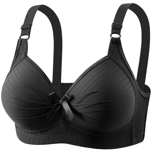 FAZVAOO Womens Bras Push Up Bra Adjustable Straps Comfort Everyday T-Shirt Bra Size S-5XL