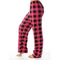 thumbnail image 1 of FAZVAOO Womens Pajama Pants Plaid Wide Leg Drawstring Elastic Waist Home Long Pants, 1 of 4