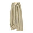 thumbnail image 1 of FAZVAOO Womens Pajama Pants Wide Leg Lounge Pants Soft Striped Pajama Bottoms Elastic Waistband Tie, 1 of 3