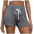 thumbnail image 1 of FAZVAOO Womens Pajama Shorts,Boxer Shorts Drawstring Elastic Waist Sleep Shorts,Size S-XXL, 1 of 6