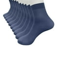 thumbnail image 1 of FAZVAOO Womens Socks Ankle Silk Thin Socks,Gray 10 Pairs, 1 of 5
