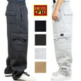 thumbnail image 1 of FB County Heavyweight Baggy Cargo Sweatpants, 1 of 9