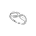 thumbnail image 1 of FB Jewels 10k White Gold Round Diamond Bridal Wedding Engagement Anniversary Ring 3/8 Cttw Size 6, 1 of 1