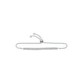 thumbnail image 1 of FB Jewels 10kt White Gold Womens Round Diamond Single Row Luxury Bolo Bracelet 1 Cttw, 1 of 1