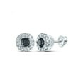 thumbnail image 1 of FB Jewels 10kt Yellow Gold Womens Round Blue Color Enhanced Diamond Band Ring 1/3 Cttw Size 5.5, 1 of 1