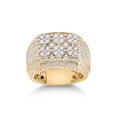 thumbnail image 1 of FB Jewels 10kt Yellow Gold Womens Round Diamond Dolphin Animal Ring .03 Cttw, 1 of 1