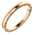 thumbnail image 1 of FB Jewels 14K Rose Gold Polished Wedding Ring Band Size 7, 1 of 3
