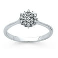 thumbnail image 1 of FB Jewels 14K White Gold Cubic Zirconia CZ Fashion Anniversary Ring Size 12, 1 of 1