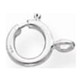 thumbnail image 1 of FB Jewels 14K White Goldw Standard Weight Spring Ring Clasp, 1 of 1