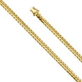 thumbnail image 1 of FB Jewels 14K Yellow Gold 5.9MM Miami Cuban Chain Necklace - 22 Inches, 1 of 1
