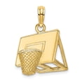 thumbnail image 1 of FB Jewels 14K Yellow Gold Basketball Hoop Pendant, 1 of 4