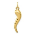 thumbnail image 1 of FB Jewels 14K Yellow Gold Italian Horn Charm, 1 of 3