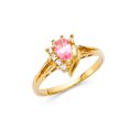 thumbnail image 1 of FB Jewels 14K Yellow Gold Ladies Cubic Zirconia CZ Fashion Anniversary Ring Size 9.5, 1 of 1