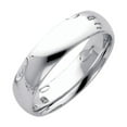 thumbnail image 1 of FB Jewels 14K Yellow Gold Men's Solid 6mm Plain Traditional Classic Comfort Fit Wedding Ring Band Size 10.5, 1 of 1