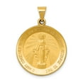 thumbnail image 1 of FB Jewels 14K Yellow Gold Miraculous Medal Pendant, 1 of 4
