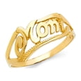 thumbnail image 1 of FB Jewels 14K Yellow Gold Mothers Fashion Anniversary Ring Size 9.5, 1 of 1