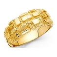 thumbnail image 1 of FB Jewels 14K Yellow Gold Nugget Fashion Anniversary Ring Size 6.5, 1 of 1