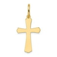 thumbnail image 1 of FB Jewels 14K Yellow Gold Polished Cross Charm, 1 of 4