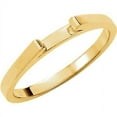 thumbnail image 1 of FB Jewels 14K Yellow Gold Round 6 mm Polished Wedding Ring Band Size 6, 1 of 1