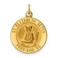 thumbnail image 1 of FB Jewels 14K Yellow Gold Saint Elizabeth Seton Medal Charm, 1 of 4