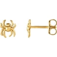 thumbnail image 1 of FB Jewels 14K Yellow Gold Spider Earrings, 1 of 3