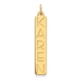 thumbnail image 1 of FB Jewels 14K Yellow Gold Vertical Nameplate - Flyer Pg. 4, 1 of 2