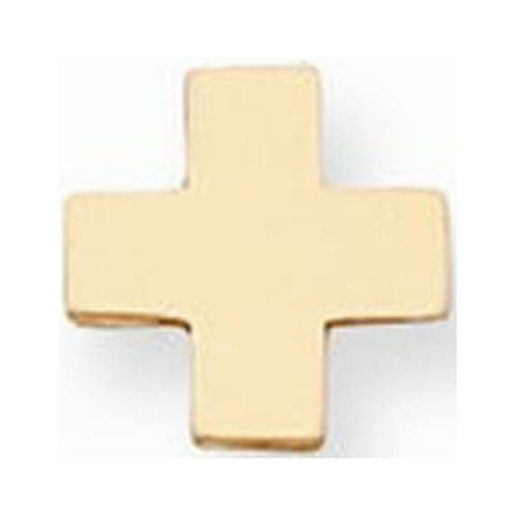 FB Jewels 14K Yellow Goldy Cross Stamping