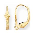 thumbnail image 1 of FB Jewels 14K Yellow Goldy Fancy Leverback w/Split Ring Earring Component, 1 of 1
