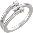 thumbnail image 1 of FB Jewels 14k White Gold 1/5 CTW Diamond Freeform Ring Size 7, 1 of 2