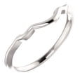 thumbnail image 1 of FB Jewels 14k White Gold Wedding Ring Band Size 7, 1 of 3
