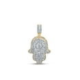thumbnail image 1 of FB Jewels 14kt Yellow Gold Princess Diamond Bridal Wedding Ring Band Set 3 Cttw Size 8, 1 of 1