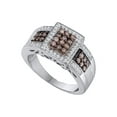 thumbnail image 1 of FB Jewels 14kt Yellow Gold Womens Round Diamond Solitaire Bridal Wedding Engagement Ring 1/10 Cttw, 1 of 1