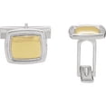 thumbnail image 1 of FB Jewels 925 Sterling Silver 14x16mm Square Cuff Links-Pair, 1 of 2