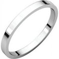 thumbnail image 1 of FB Jewels 925 Sterling Silver 2mm Flat Wedding Band, 1 of 3